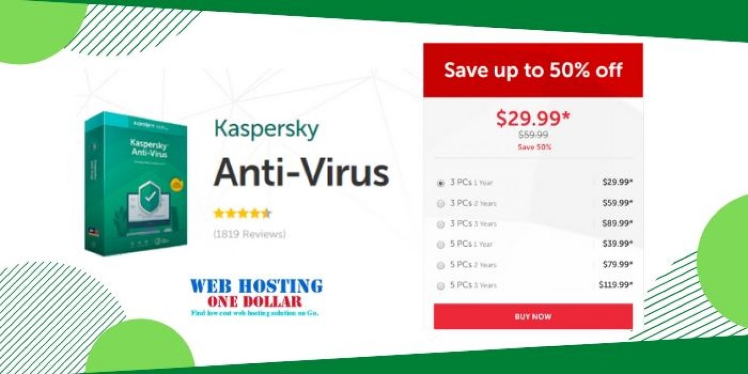 kaspersky antivirus coupon code