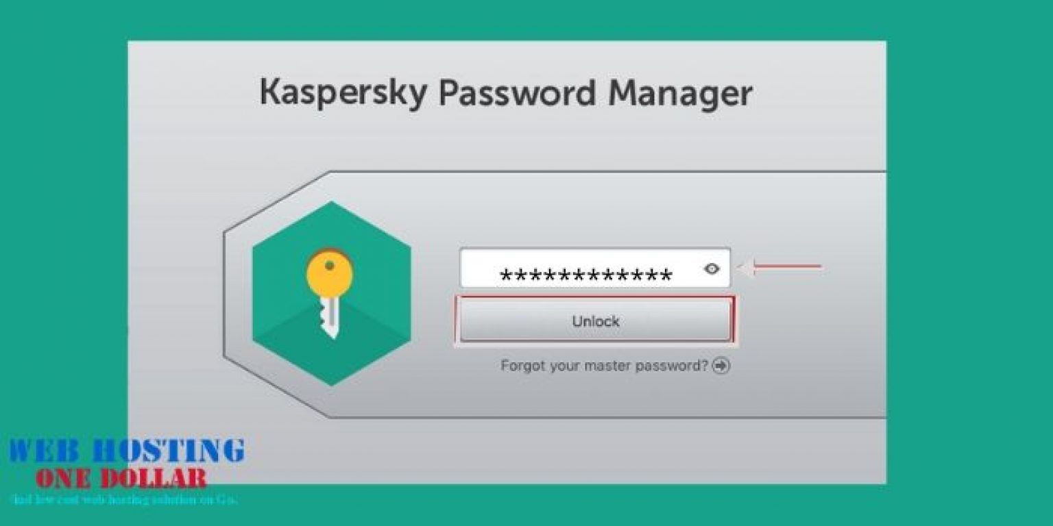 kaspersky password manager login