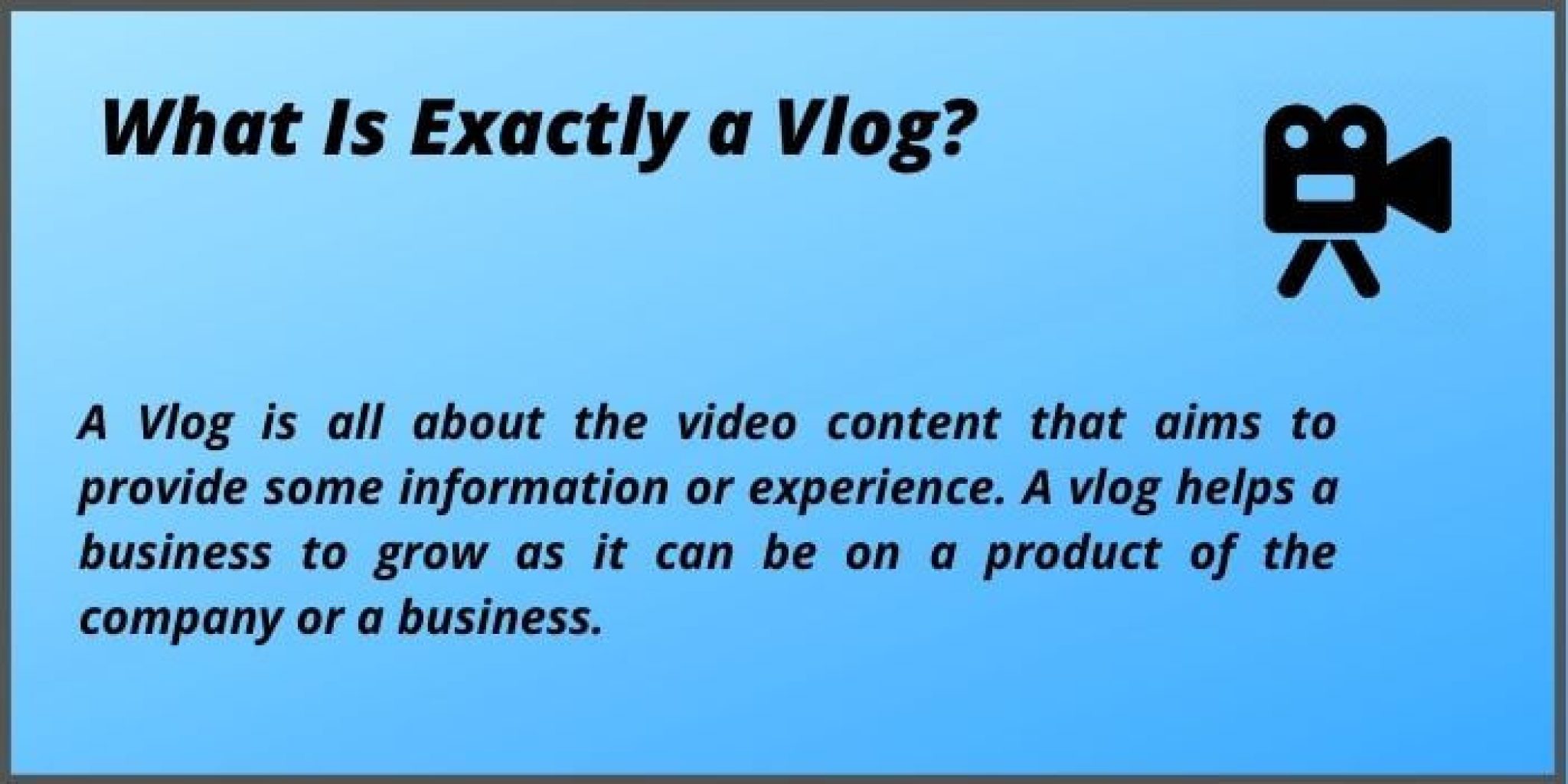 Blog Vs Vlog What is the difference between Blog and Vlog