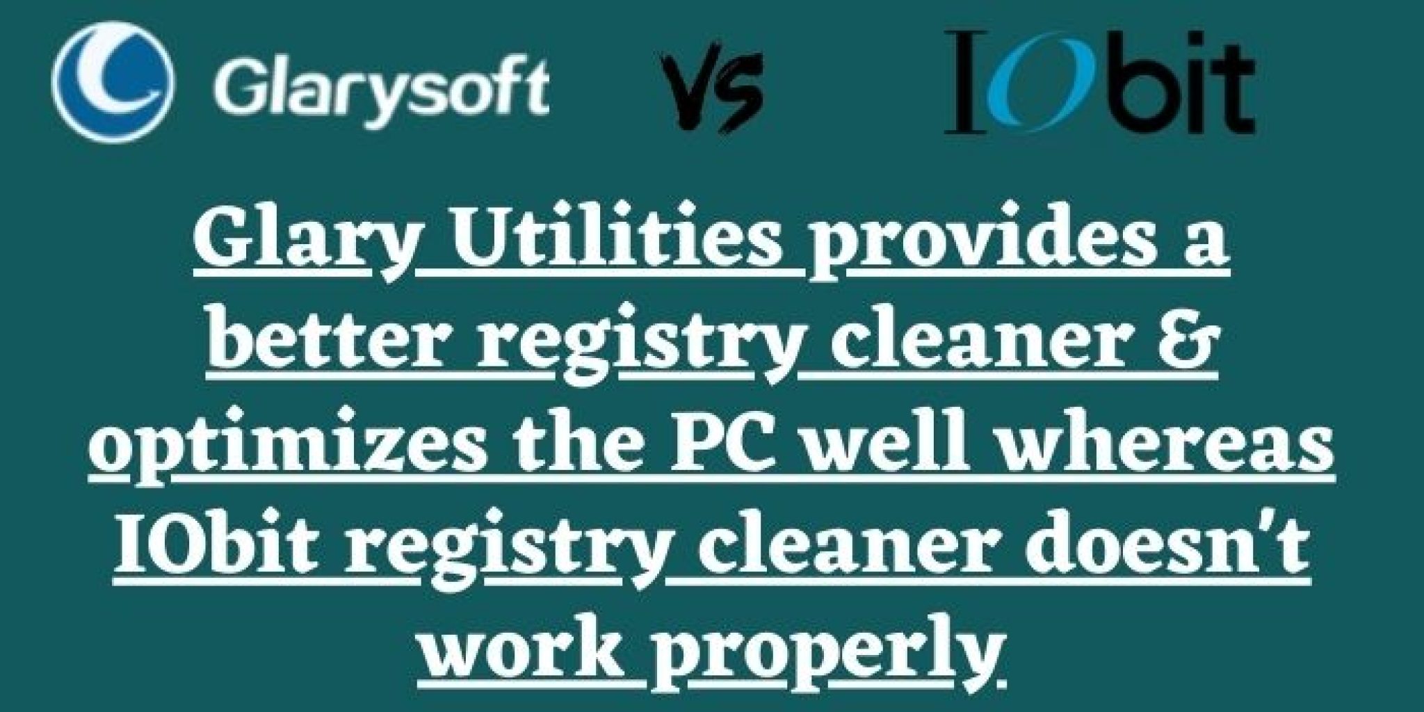 ccleaner vs glary utilities