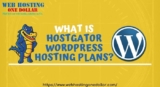 What is Hostgator WordPress Hosting Plans?