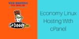 Economy Linux Hosting with Cpanel Package Godaddy